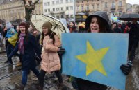 Львов переключился на поддержку столичного Майдана