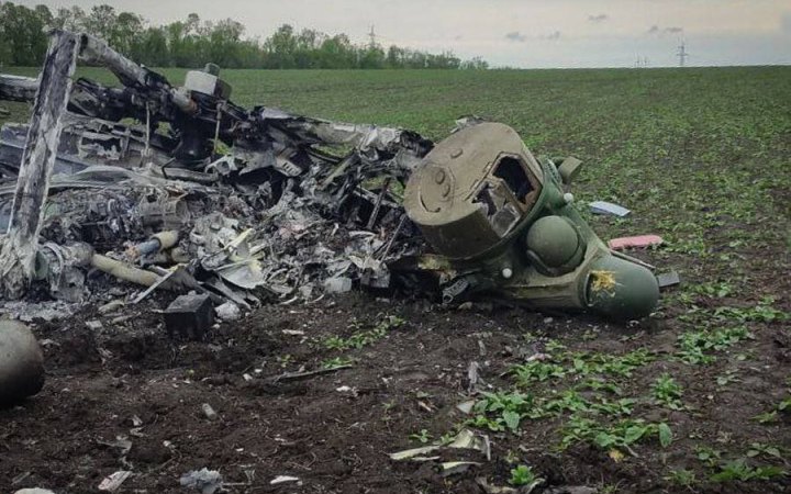 Українські захисники за день знищили вертоліт, літак та безпілотник росіян