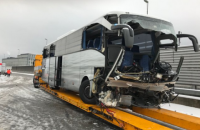 В Швейцарии при аварии автобуса один человек погиб, более 40 пострадали