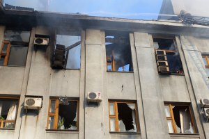 У Горлівці снаряд влучив у гуртожиток педінституту