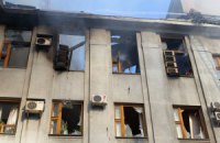В Горловке попал снаряд в общежитие пединститута