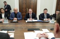 Медведчук, Кузьмин и Рабинович в Москве провели "диалог во имя мира" в Украине
