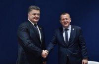 Порошенко проведет встречу с премьером Дании 