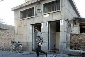 Власти Пекина придумали правило "один туалет - две мухи"