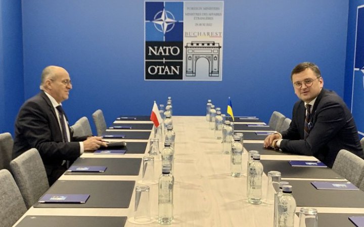 ​Дмитро Кулеба і Збігнєв Рау обговорили посилення України протягом зими