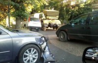 В Симферополе российский "Град" попал в ДТП