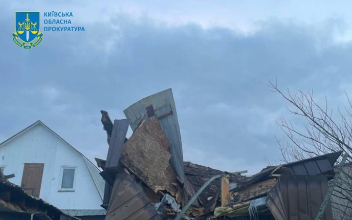 У Київській області внаслідок атаки постраждали троє людей, пошкоджено майже 60  будинків (оновлено) 