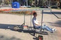 Днепропетровские студенты создали авто, работающее на солнечной энергии