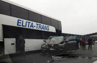 В Польше попал в ДТП двухэтажный автобус с украинцами (обновлено)