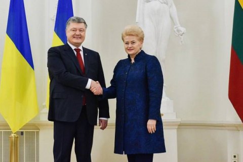 Порошенко сьогодні відвідає Литву з робочим візитом