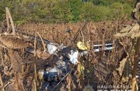 На Сумщине упал легкомоторный самолет, пилот погиб
