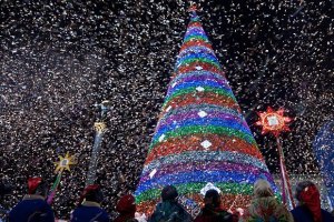 ​200 тысяч человек отметили Новый год на Майдане Незалежности