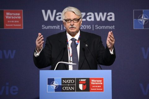 НАТО ждет мира на Донбассе для принятия Украины в свой состав, - глава МИД Польши
