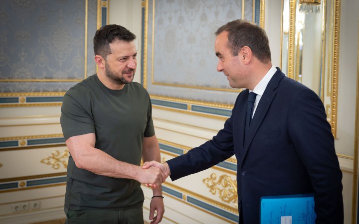Зеленський і міністр оборони Франції обговорили ідею спільного виробництва певних видів озброєння