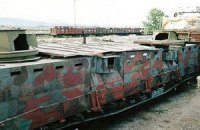 Российская армия снимает с вооружения бронепоезда в связи с бесперспективностью