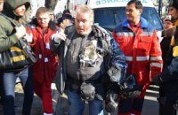 У фотокореспондента на грудях вибухнула світло-шумова граната