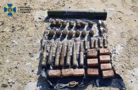 На Луганщине СБУ обнаружила два схрона с гранатами и взрывчаткой, заложенными диверсантами в 2014-м 