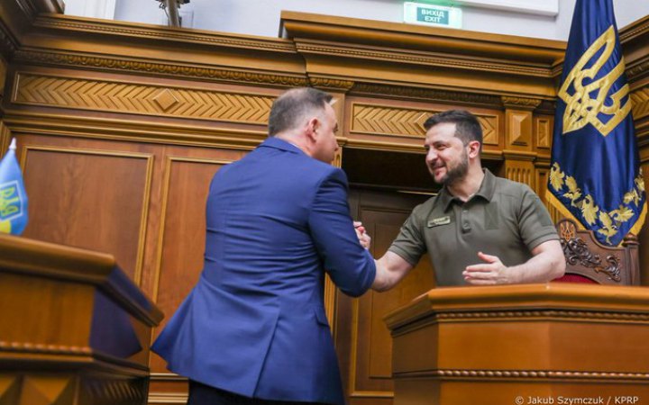 Україна та Польща готові укласти угоду про спільний прикордонно-митний контроль, – Зеленський