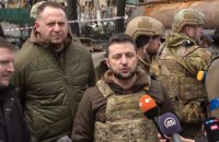 Зеленський про різню у Бучі: це – геноцид, російські військові ставилися до людей гірше, аніж до тварин