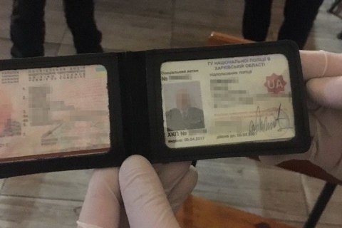Подполковник полиции попался на взятке в Харьковской области
