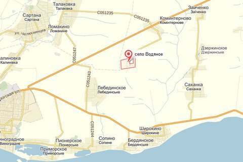 Боевики обстреляли Водяное из САУ