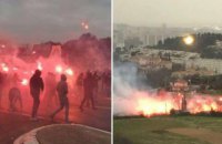 Фаны "Марселя" подожгли базу клуба и ранили футболиста, а матч против "Ренна" был отменен 