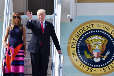 Трамп прибыл на переговоры с Меркель перед саммитом G20 