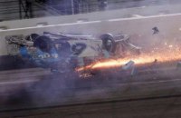 В самой престижной гонке NASCAR - "Дайтоне 500" произошла тяжелая авария