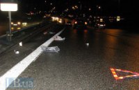 В Киеве на Московской площади Daewoo сбил пешехода