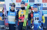 За відсутності Підручного прапор збірної в індивідуальній гонці на ЧС з біатлону підхопив Тищенко