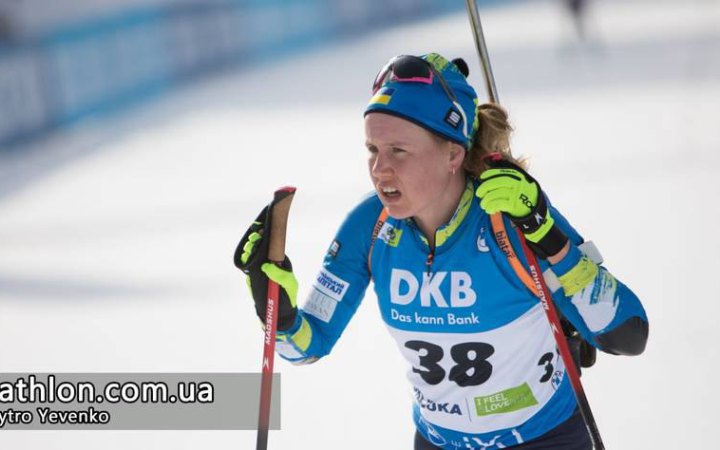 Анастасія Меркушина у драматичній боротьбі здобула "золото" чемпіоната Європи з біатлону