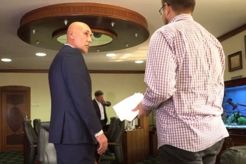 Поліція перекваліфікувала справу про напад на "Схеми" в Укрексімбанку