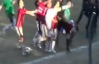 Парагвайского рефери избили во время игры 