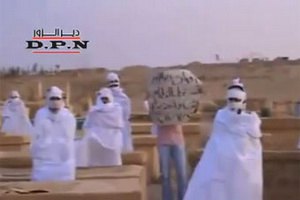 Сирийские зомби выступили против президента Асада