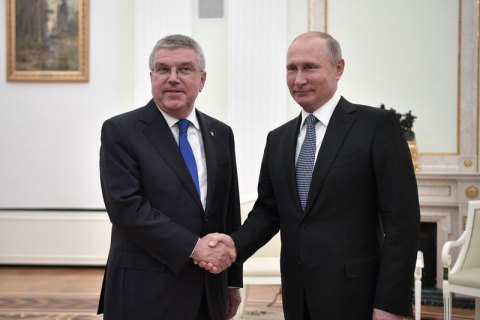 В Кремле прокомментировали запрет Путину посещать Олимпийские игры