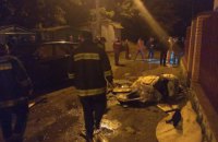 В Умани горел дом, в котором остановились хасиды