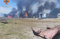 Росіяни двічі за день атакували підприємство на Запоріжжі