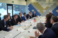 Зеленський зустрівся з Блінкеном у Давосі: обговорили ППО і далекобійну зброю 