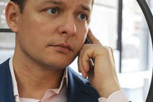 Ляшко набросился на патрульный автомобиль