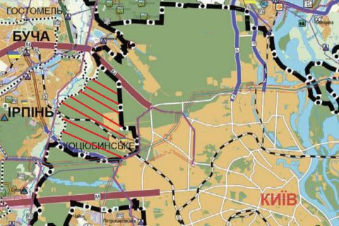 ОАСК зупинив рішення про розширення меж смт Коцюбинське коштом Біличанського лісу