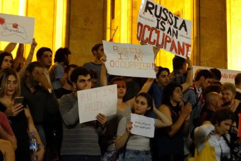 МВД Грузии расследует беспорядки 20-21 июня как мятеж с целью изменения конституционного строя