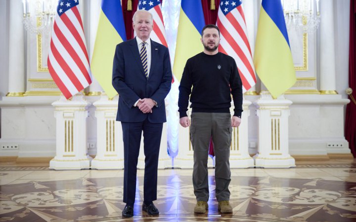 Зеленський про перемовини з Байденом: "Це розмова, яка дійсно наближає нашу спільну перемогу"