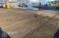 На Київщині під час російської атаки загинув водій шатлу Національного військового меморіального кладовища