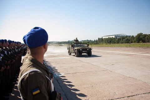 Військові провели першу репетицію параду до Дня Незалежності