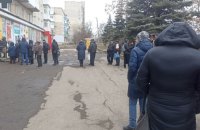 В окупованому Бердянську "міліція" пострілами в повітря розігнала пенсіонерів