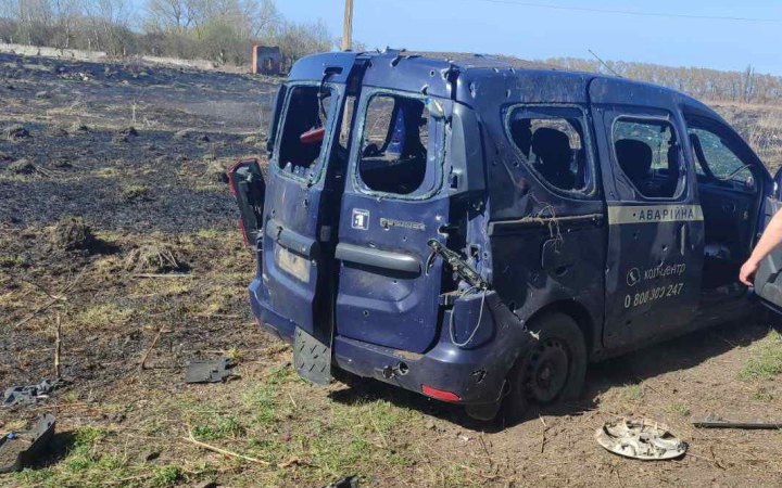 На Сумщині ворог обстріляв п’ятьох енергетиків із артилерії