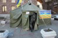 Военкомат развернул вербовочный пункт на Крещатике