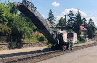 Розпочався ремонт дороги до Лавандової гори на Закарпатті