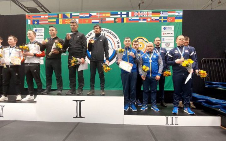 Українські стрілки здобули "бронз" чемпіонату Європи