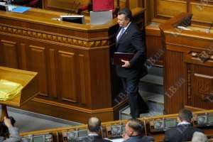 Янукович лично представит Раде новые правила выборов